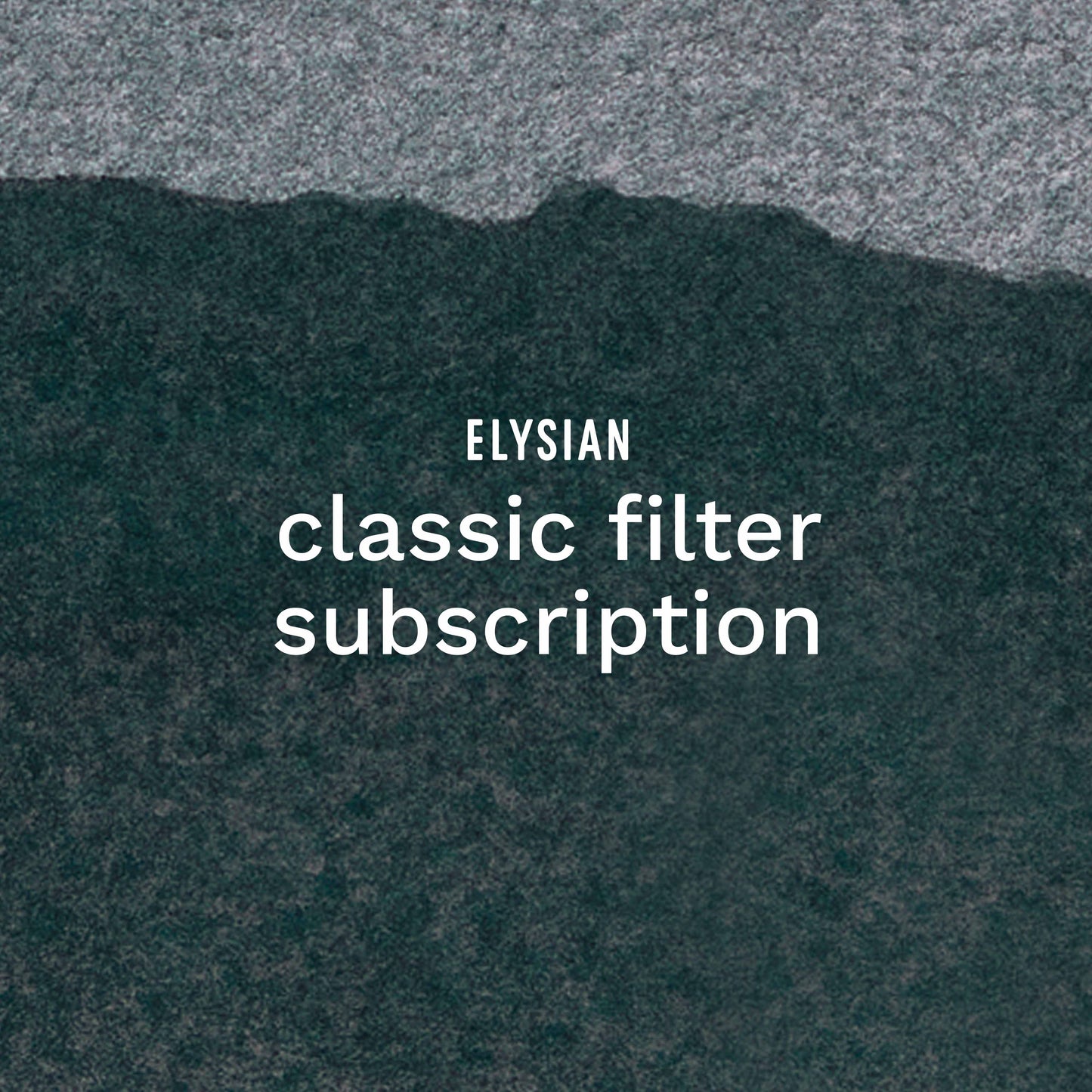 Classic Filter Subscription